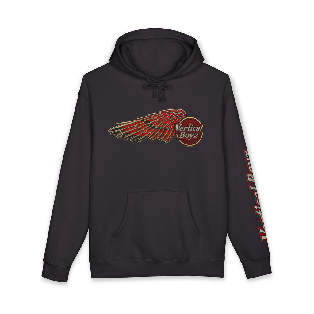 Hoodie — Vertical Boyz Wing Logo Pullover