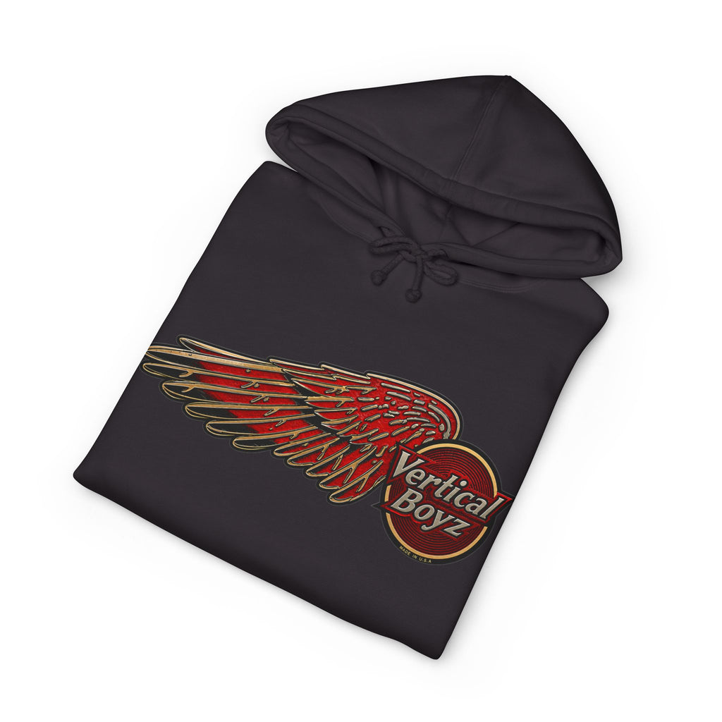 Hoodie — Vertical Boyz Wing Logo Pullover