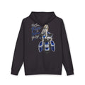 Hoodie — "Put Some Fun Between Your Legs" Motorcycle Pinup Hooded Sweatshirt
