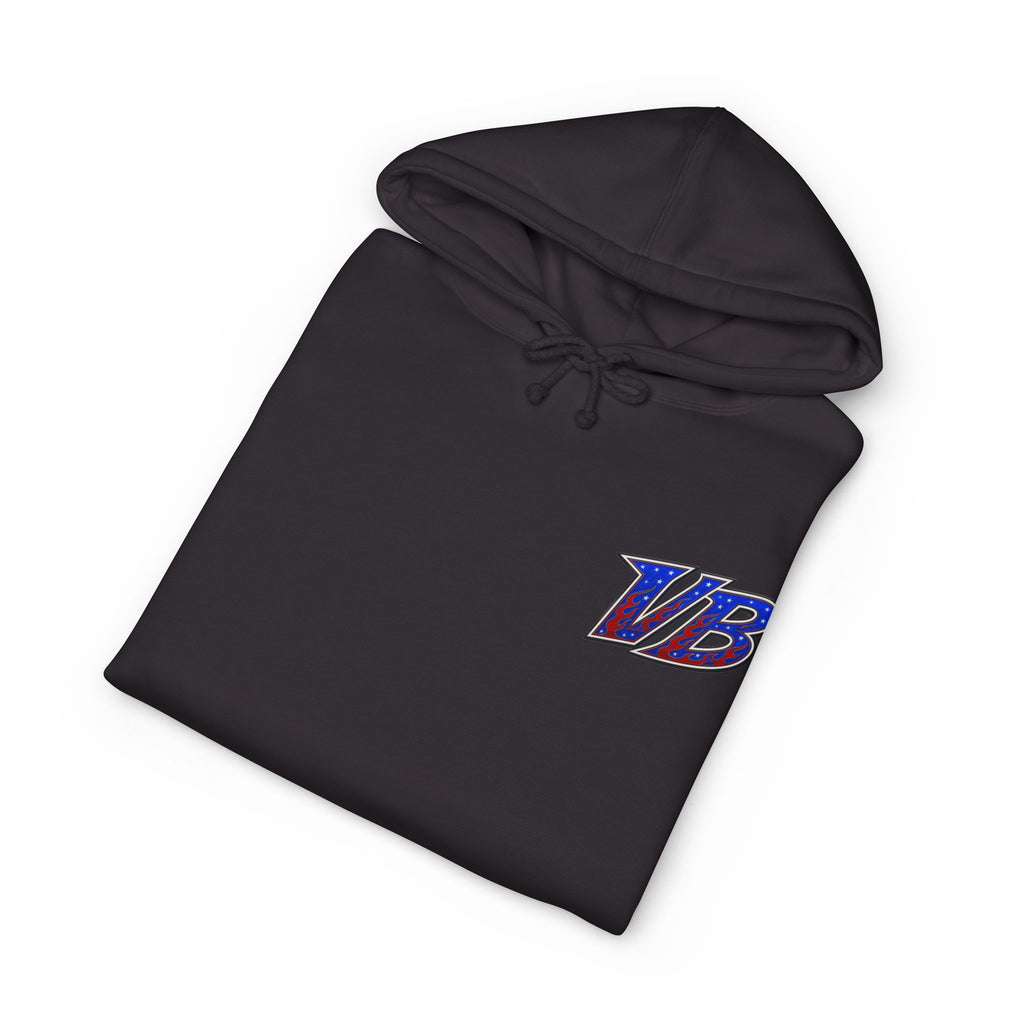 Dirtster Hoodie — Retro Racing Bike Pullover with Sleeves Graphics