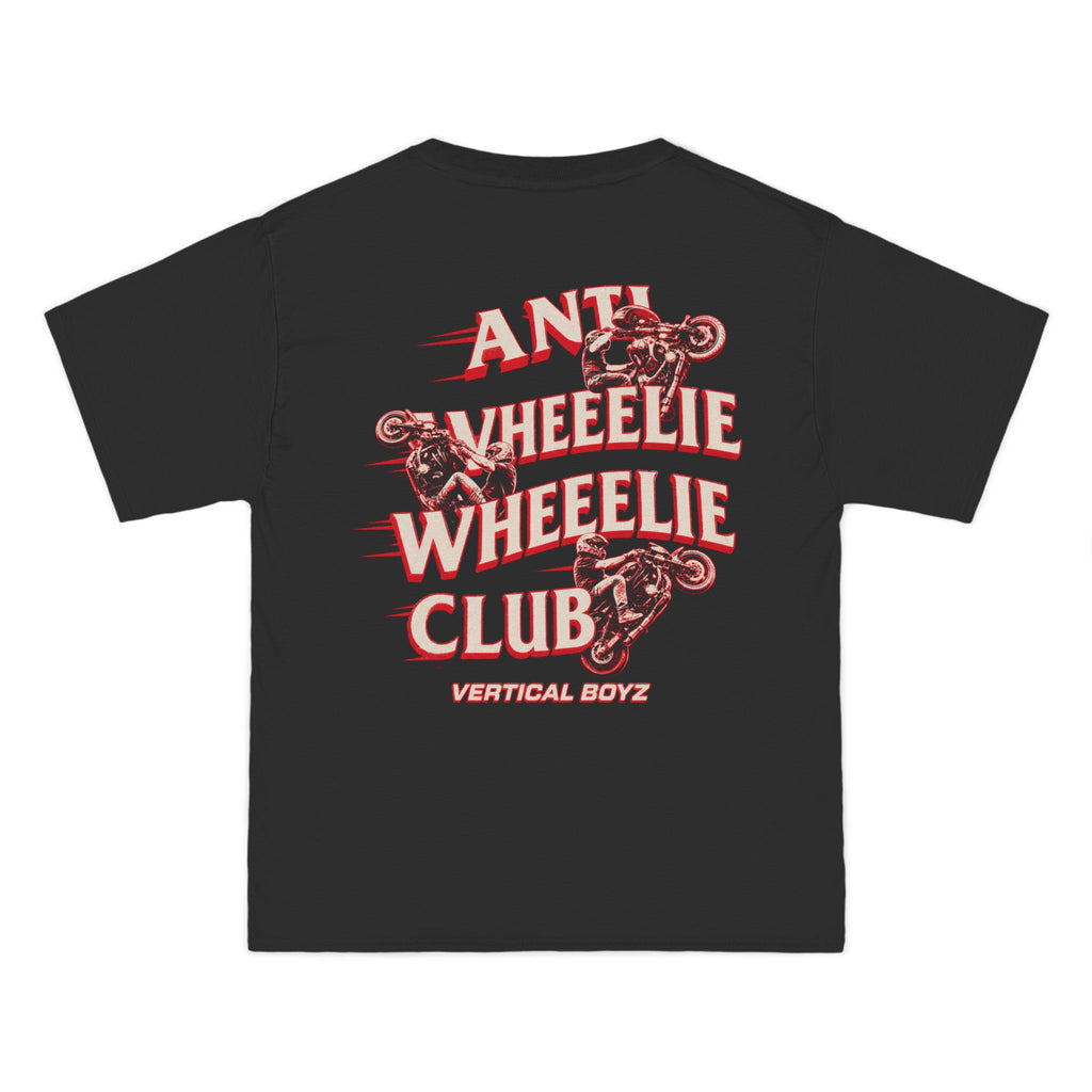 "Anti Wheelie Wheelie Club" Tee