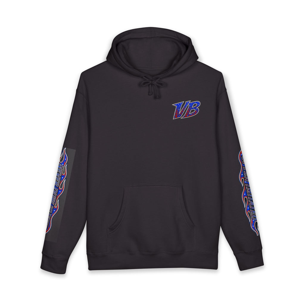 Dirtster Hoodie — Retro Racing Bike Pullover with Sleeves Graphics